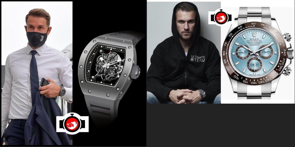 Exploring Aaron Ramsey's Luxurious Watch Collection: Richard Mille and Rolex